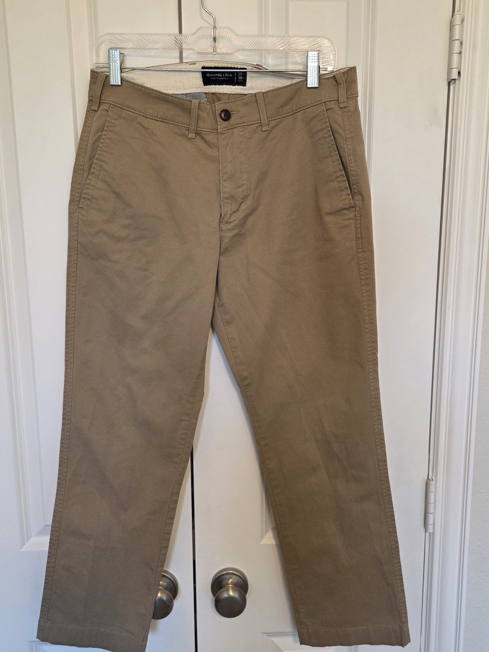 Abercrombie & Fitch Tan Chino Pants